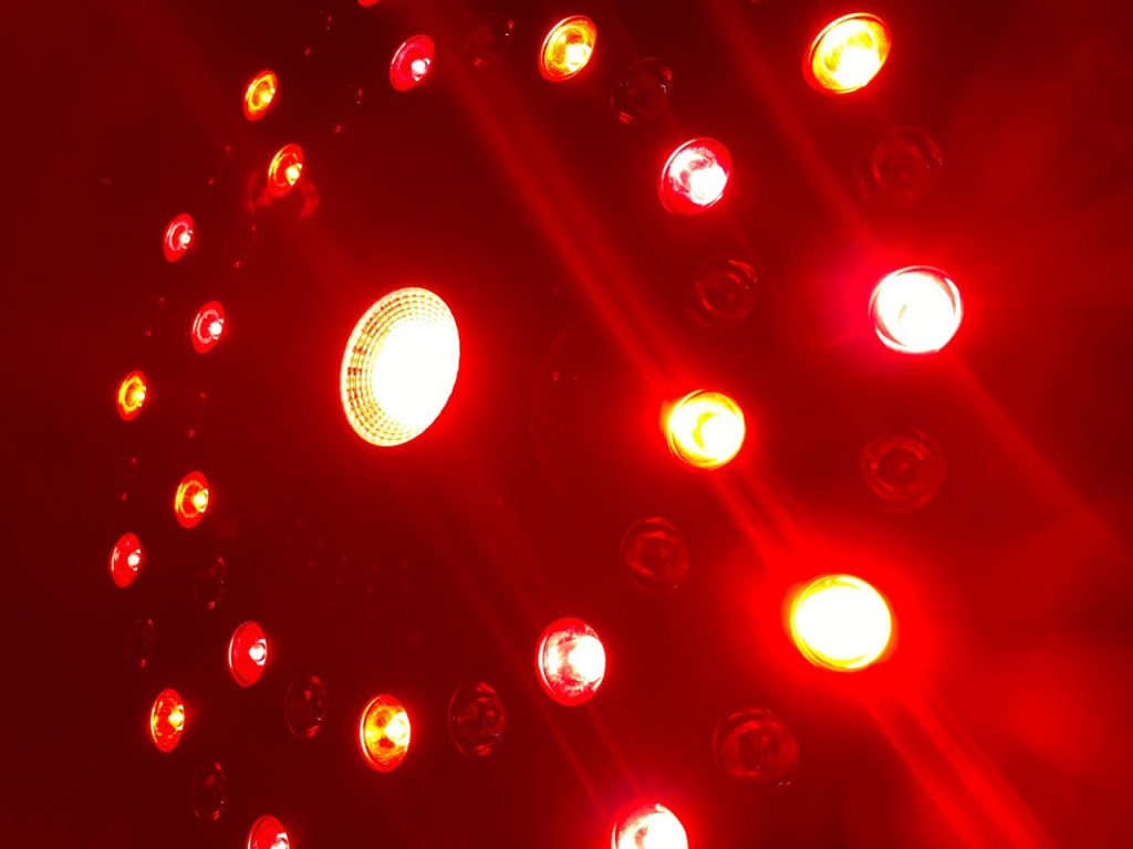 red light during the day